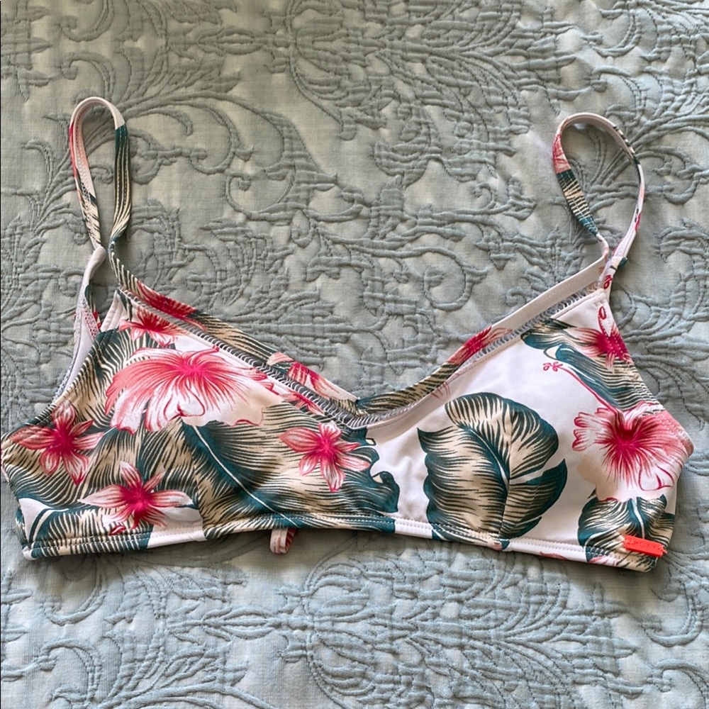 Roxy Tropical Floral Bikini Top